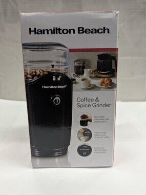 Hamilton Beach Coffee Grinder Black